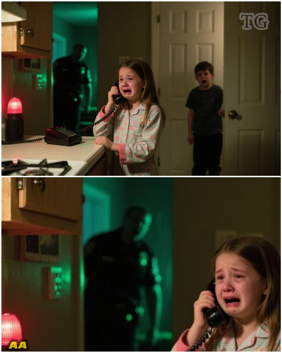 “MY DAD IS HURTING MY BROTHER—PLEASE COME NOW!”