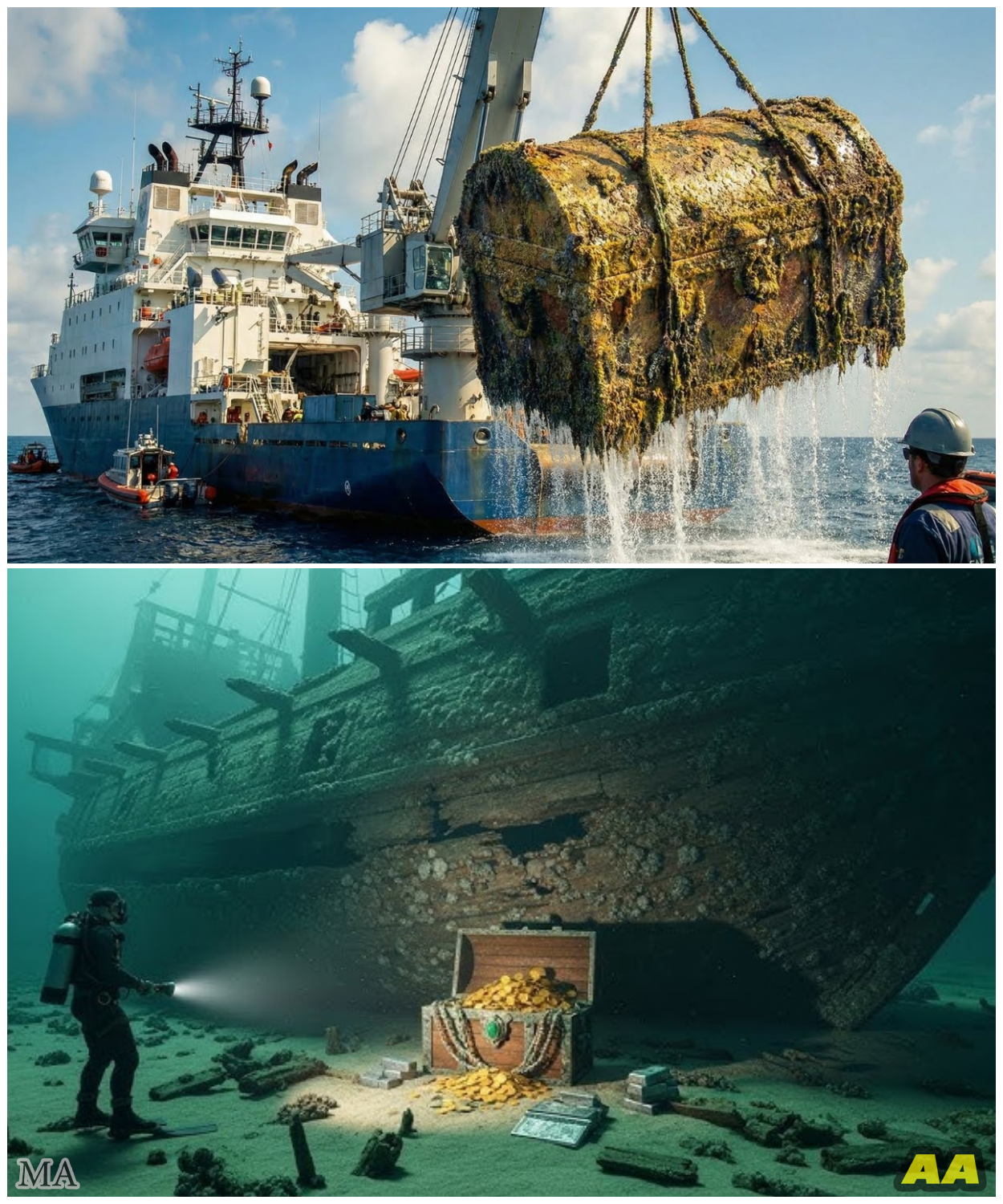 “I Touched the Ocean Floor and Realized We Were No Longer Alone”: Inside the $750,000,000 Treasure Recovery Dive