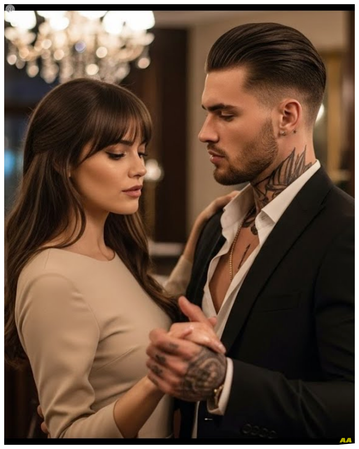 “Could You Dance With Me? My Ex Is Watching From The Bar,” — She said, Unaware He Was The Mafia Boss The base thrum through the soles of my worn out heels, vibrating up my legs as I clutched my cheap cocktail like a lifeline. Dim blue lights cast shadows across faces, making strangers into ghosts and memories into nightmares. The ice in my glass clinkedked softly against the plastic, a pathetic substitute for crystal, much like how I felt. A poor substitute for the woman I once was. Three months since the divorce, and I still couldn’t shake the feeling of being hollow, scraped clean of everything that made me me. That’s when I saw him. Ryan, my ex-husband, leaning against the bar with his new girlfriend. She was everything I wasn’t. Tall, confident, wrapped in a dress that probably cost more than my monthly rent. His hand rested possessively on her lower back, the same way it used to rest on mine. my throat constricted as memories flooded back………….