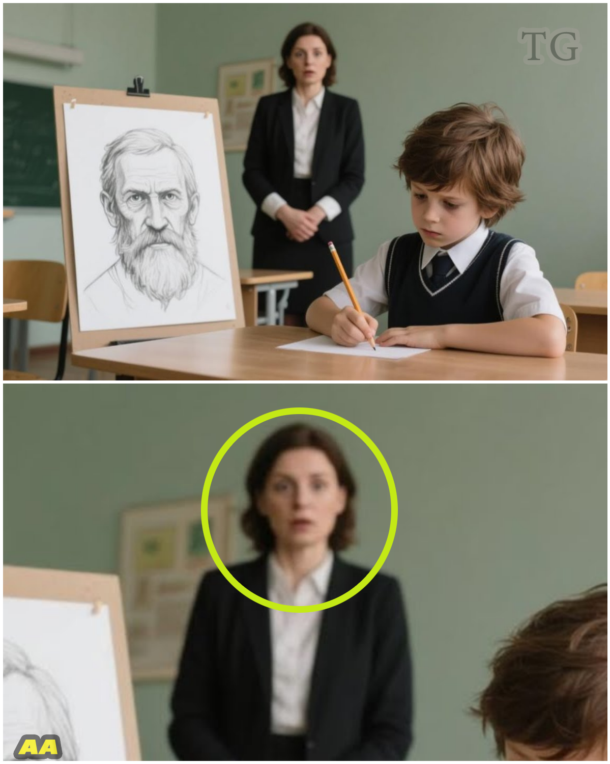 The Man in the Drawings