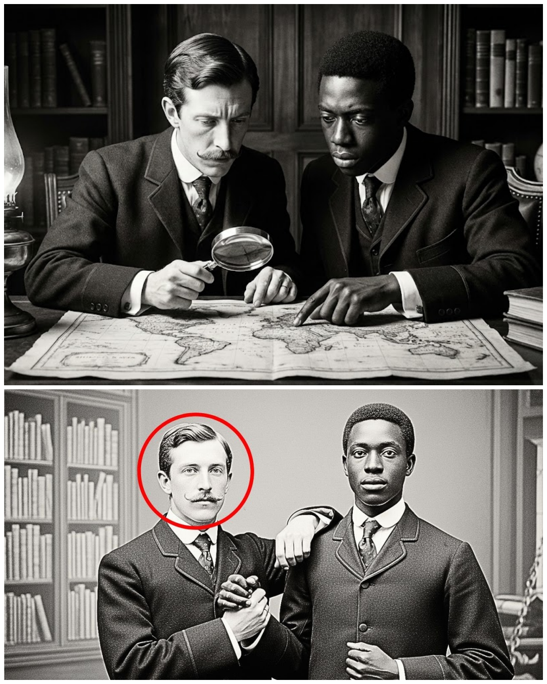 This Photo of Two Friends Seemed Innocent — Until Historians Noticed a Dark Secret