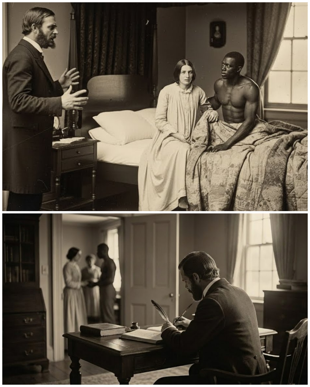 He Caught His Wife in Bed With a Slave — What He Did Next Shocked the Whole Plantation