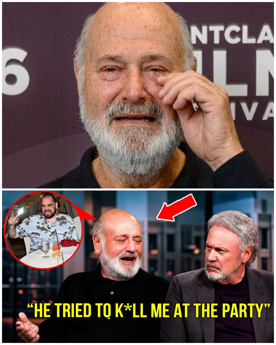 “In the last, trembling minutes with Billy Crystal, Rob breathes, ‘I kept the name in a box where nobody could hear it,’ and that single sentence shatters a decade of polite smiles, as a sealed tape labeled ‘For Billy—Only If I Don’t,’ a dusty Polaroid with two faces blurred like secrets, and a notarized cocktail napkin emerge, hinting at a silent branch grafted onto the Reiner tree, an inheritance rewritten after midnight, and a vow that bought peace while selling sleep, turning laughter into camouflage and the final talk into a lighthouse for a truth that refused to drown.” 😱