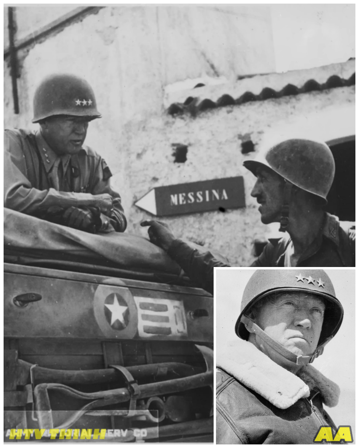 “To Hell With That” 🇺🇸🔥 — What Patton Said When Montgomery Tried to Steal His Road
