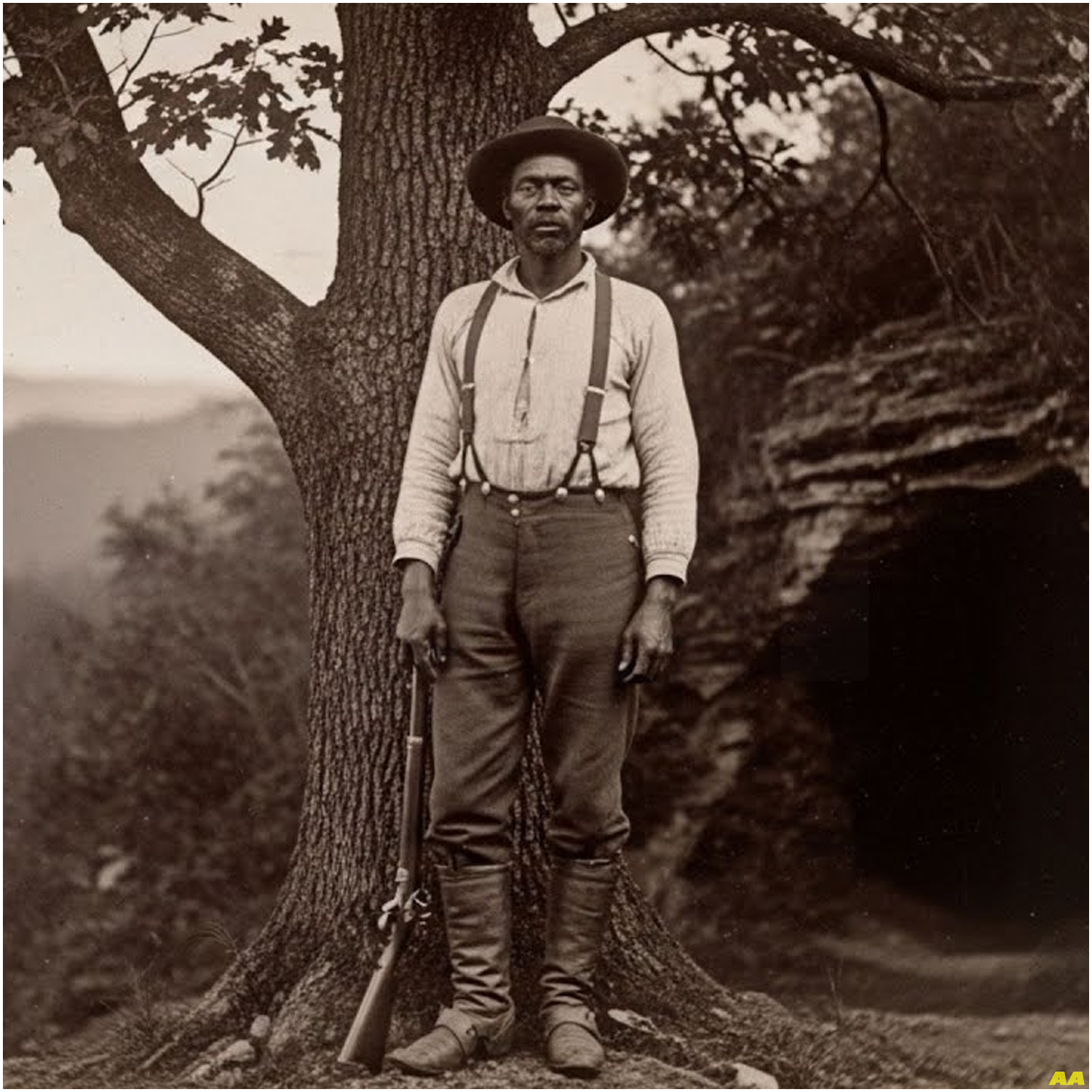 (Smoky Mountains, 1850) The Mountain Man Slave Who Made the Hunters Fall Into Their Own Trap