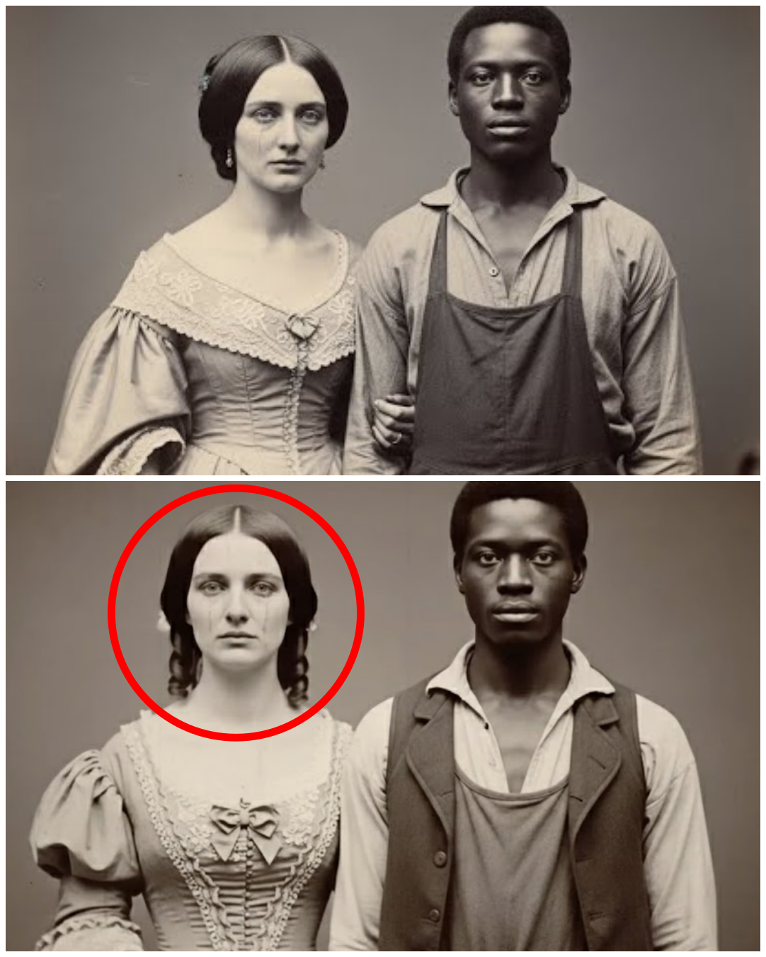 The Master’s Wife And The Slave In Her Bed (Mississippi, 1855)