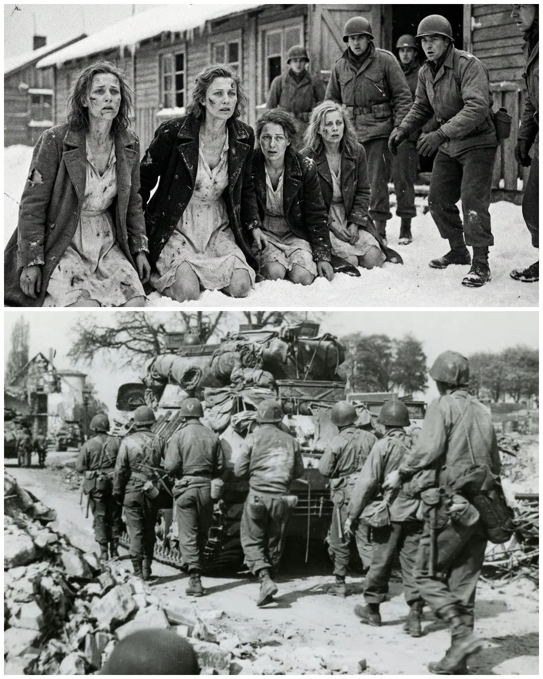 Women fled their own to surrender.Captivity with Americans was better!