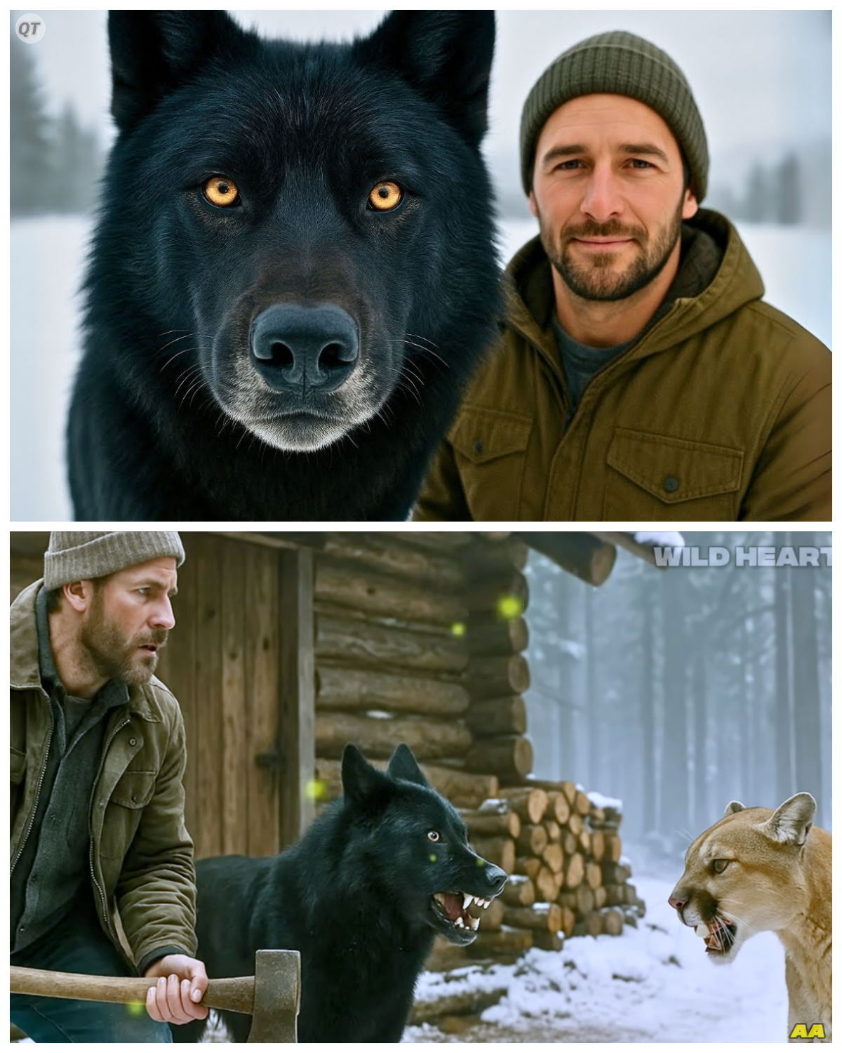 Opening Paragraphs for the Story In a small, snow-covered town, a man named Jake was preparing for a fierce winter storm.  As the blizzard raged outside, he noticed a small, shivering figure struggling against the wind.  At first glance, it appeared to be a lost puppy, desperately seeking shelter.  Without a second thought, Jake rushed outside, braving the biting cold to rescue the furry creature.  Little did he know, this decision would lead to a series of events that would change his life forever. ❄️🐾  As he brought the small animal inside, Jake wrapped it in a warm blanket and offered it some food.  The puppy, with its big eyes and fluffy coat, seemed grateful, snuggling close to him for warmth.  Days passed, and the blizzard finally subsided, but Jake quickly realized that this was no ordinary puppy.  It grew at an astonishing rate, its features becoming more pronounced and wild.  What had he really brought into his home, and what secrets lay beneath its innocent exterior? 🌨️🦴  Jake named the creature Max, and as the weeks went by, Max’s playful demeanor began to shift.  He displayed bursts of energy that left Jake bewildered, often darting around the house with a speed that seemed unnatural.  His size increased dramatically, and soon, he was no longer the small puppy Jake had rescued.  As Max continued to grow, Jake couldn’t shake the feeling that something was off.  What kind of animal was he really raising, and what would happen when Max reached full size? 🐕⚡  One fateful night, while Jake was watching TV, he heard a low growl coming from the kitchen.  Curious, he ventured toward the sound, heart racing with anticipation.  To his shock, he found Max standing tall, his once-adorable features now resembling a creature of the wild.  With sharp teeth and a fierce gaze, Max looked more like a wolf than a dog.  Jake’s heart pounded as he realized that the innocent puppy he had saved was transforming into something terrifying. 🐺😱  As the days turned into weeks, Jake faced a dilemma.  He loved Max, but he was increasingly aware of the danger lurking beneath the surface.  What had started as a rescue mission had spiraled into a situation he never expected.  Could he continue to care for Max, or was it time to confront the reality of what he had brought home?  The bond they shared was strong, but the question lingered—would love be enough to tame the beast within? 💔🌌  Click the link to read more 👇