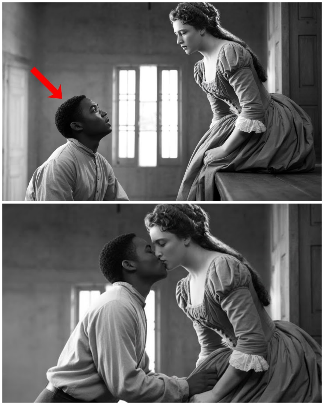 Slave Man Found Her Waiting in the Loft — “Climb Up Here,” She Whispered, “Before Anyone Sees Us”