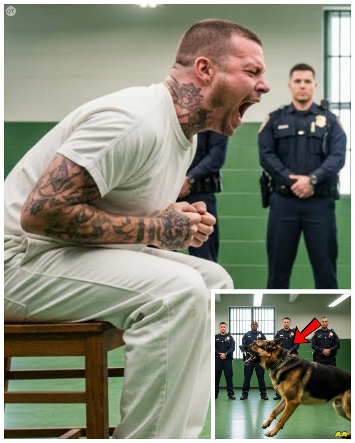 His Final Wish Was to See His Dog… But What Happened Next Changed Everything…  I don’t want to go.  Please don’t forget me.  I love you.  A cold gleam flickered along the syringe as the prison doctor steadied his hand, preparing the injection that would end David Hail’s life.  Shackled to the narrow execution gurnie, David stared at the ceiling with the exhausted calm of a man who had fought for 5 years and lost every round.  The wall clock read 9:58 a.m.2 minutes left.  “Any final words?” the warden asked.  David swallowed.  A single image filled his mind.  “Ranger, the German Shepherd who once dragged him away from the bridge the night he nearly gave up on everything.  ” “I just wish Ranger knew I never hurt anyone,” he whispered.  The doctor nodded and lifted the syringe.  Then the execution chamber phone exploded into sound.  The warden froze mids signal…………..