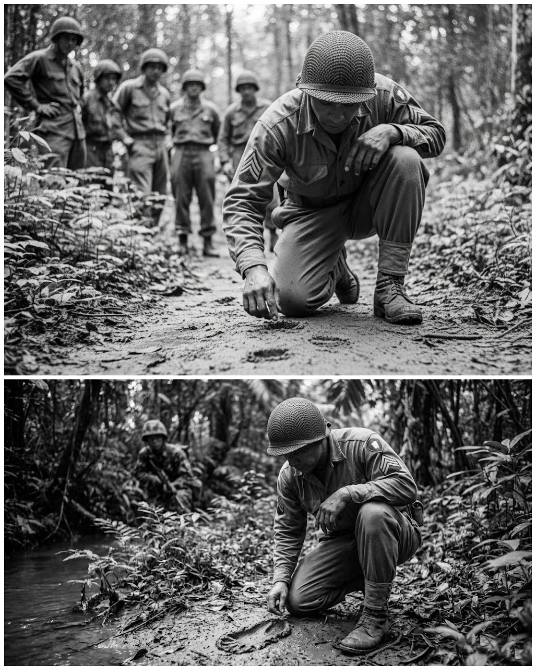 How One Apache’s “Crazy” Footprint Trick Exposed a Hidden Japanese Base in the Jungle