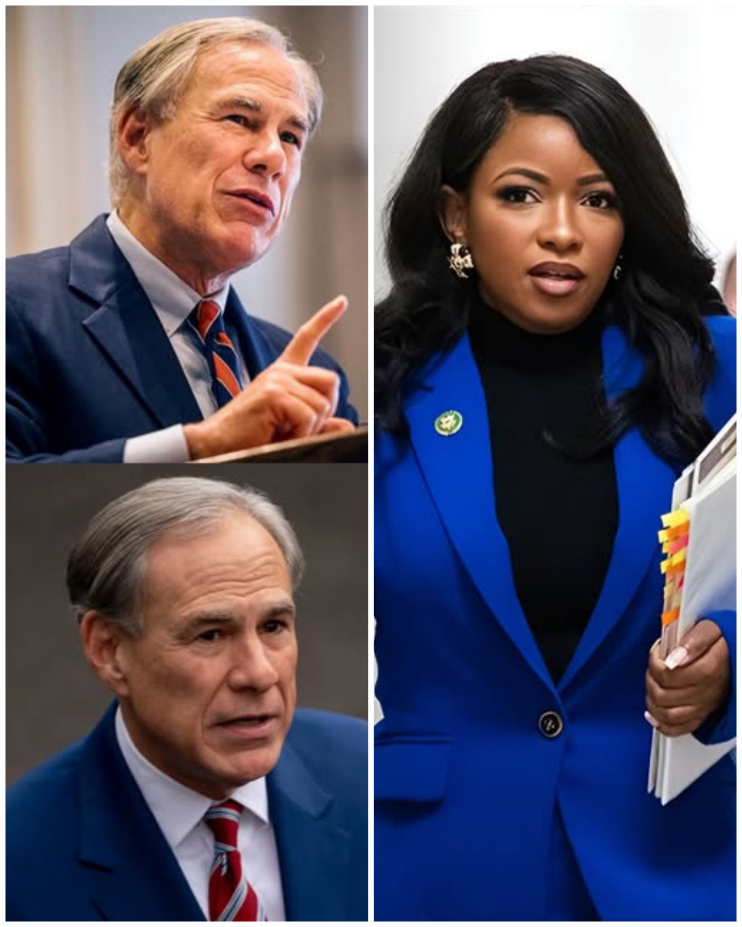 “You Ain’t Walking Anywhere” 🔥😤 — Jasmine Crockett Turns Gregg Abbott’s Bold Exit Threat Into a National Punchline, As One Unscripted Mic-Drop Moment Allegedly Shatters Political Posturing, Exposes Raw Nerves, and Signals a Power Shift That Has Lone Star Insiders Whispering About Fear, Votes, and a Race That Just Got Way Too Real 🇺🇸