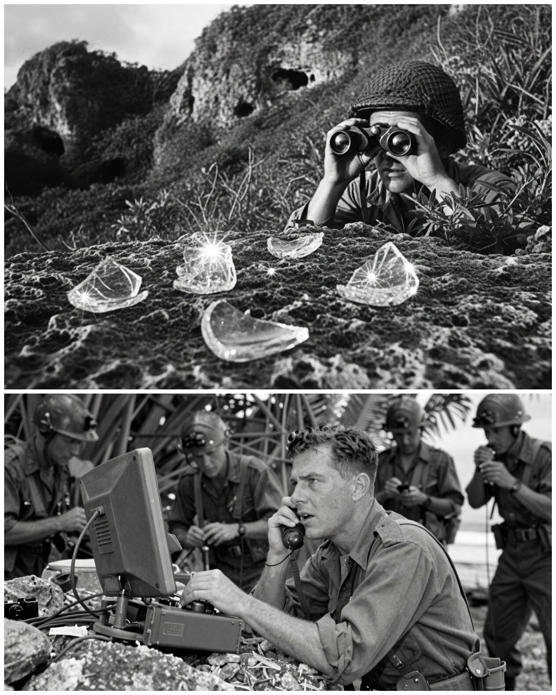 The “Broken Glass Method” That Let U.S.Snipers Spot 87 Hidden Japanese Soldiers in One Afternoon