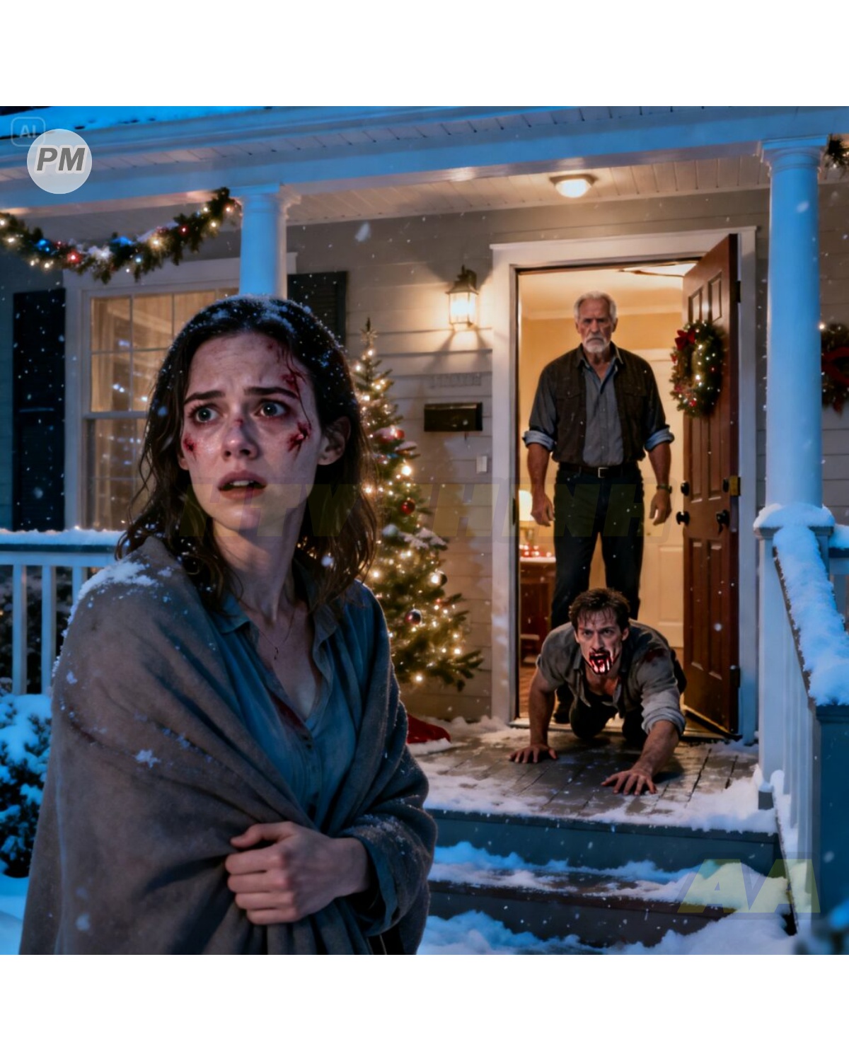 I thought Christmas would be peaceful for the first time in years. My in-laws’ house was filled with warm lights, the scent of burnt pine, and laughter that tried to mask old tensions.