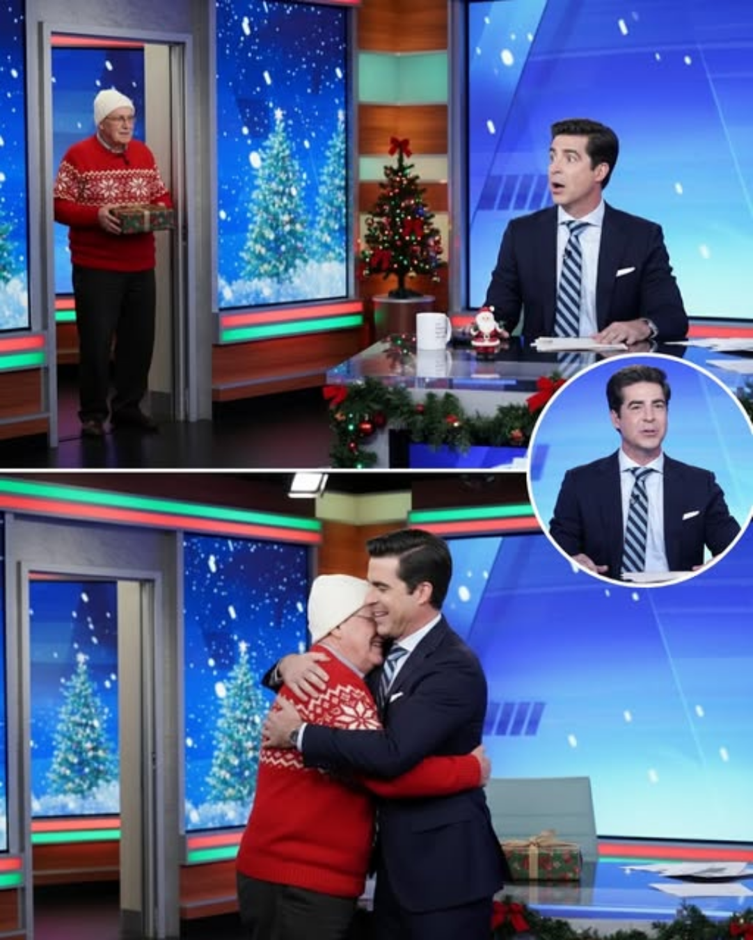 “I Didn’t Come Here to Argue… I Came to Show You This” 😶 — A Silent Photo Brings Fox News to a Standstill as Jesse Watters Is Caught Off-Guard by an Unscripted Moment That Allegedly Cracked the Armor of Cable News, Turning Ratings Theater Into Something Raw, Human, and Impossible to Ignore 💥