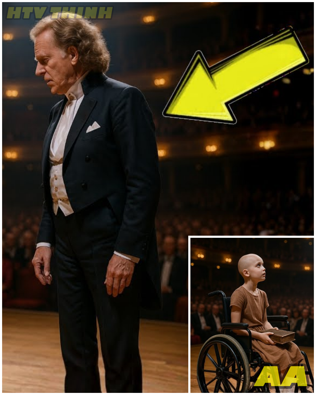 😱 WHEELCHAIR-BOUND GIRL QUESTIONS ANDRÉ RIEU ABOUT GOD AT CONCERT… HIS ANSWER STUNS EVERYONE 😱 – HTT