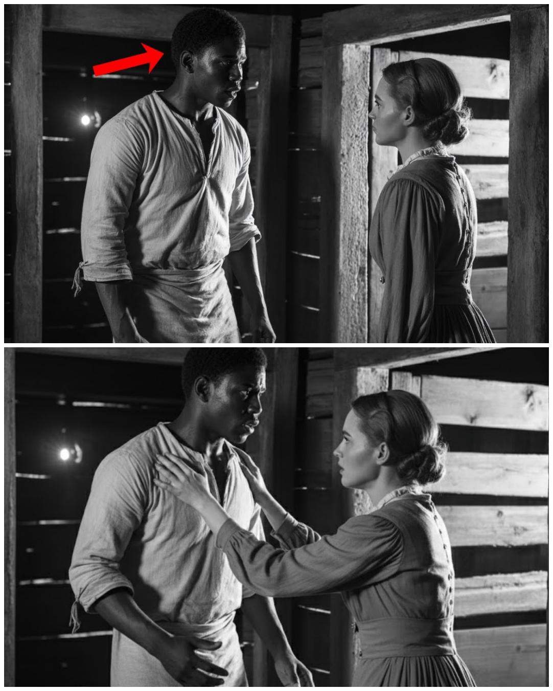 Slave Hears a Knock at the Door, Master’s Wife Slips Inside and Says, “I Couldn’t Sleep Without You”