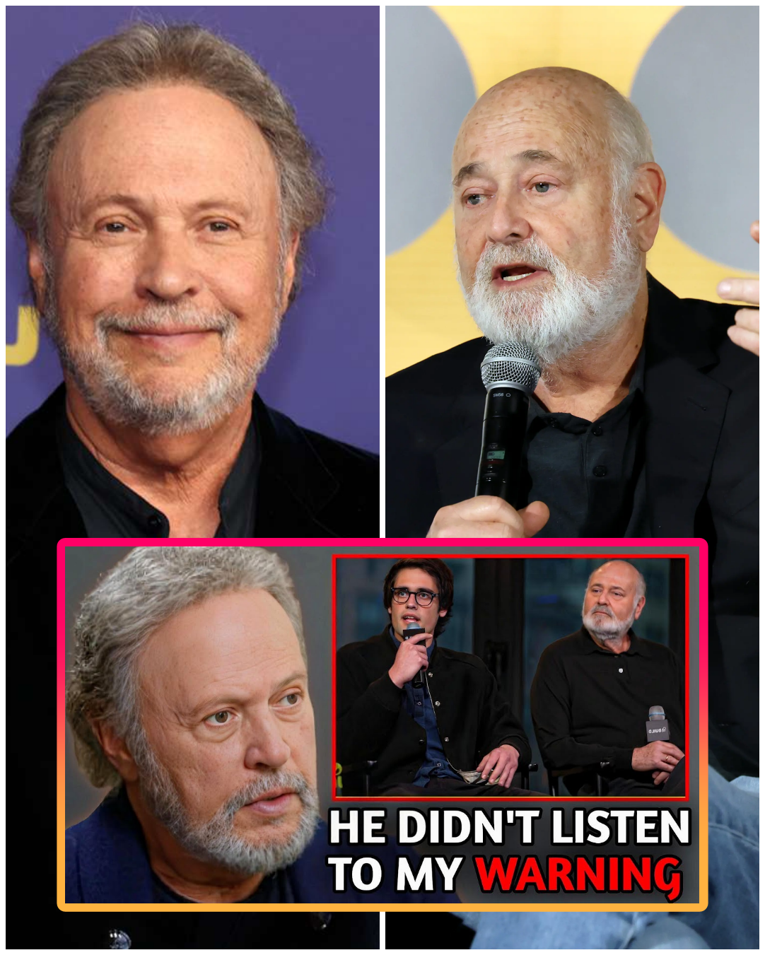 “I NEVER TOLD ANYONE THIS…” 😱💔 Billy Crystal FINALLY Breaks His Silence on Rob Reiner’s Son — And the Emotional Truth He Reveals After Decades Leaves Hollywood Reeling, Exposing a Private Family Moment That Wasn’t Meant to Surface but Now Threatens to Rewrite Everything Fans Thought They Knew About Loyalty, Legacy, and the Cost of Growing Up in the Spotlight 🎭🔥