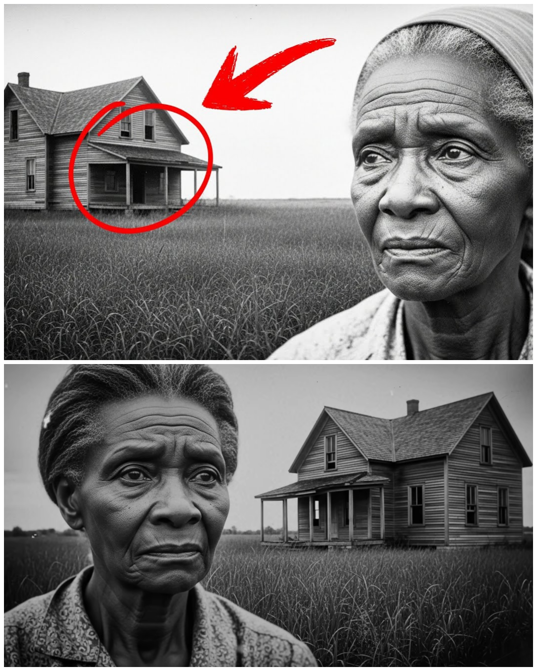 After 50 years of slavery, the widow bought an abandoned house — but found something shocking inside