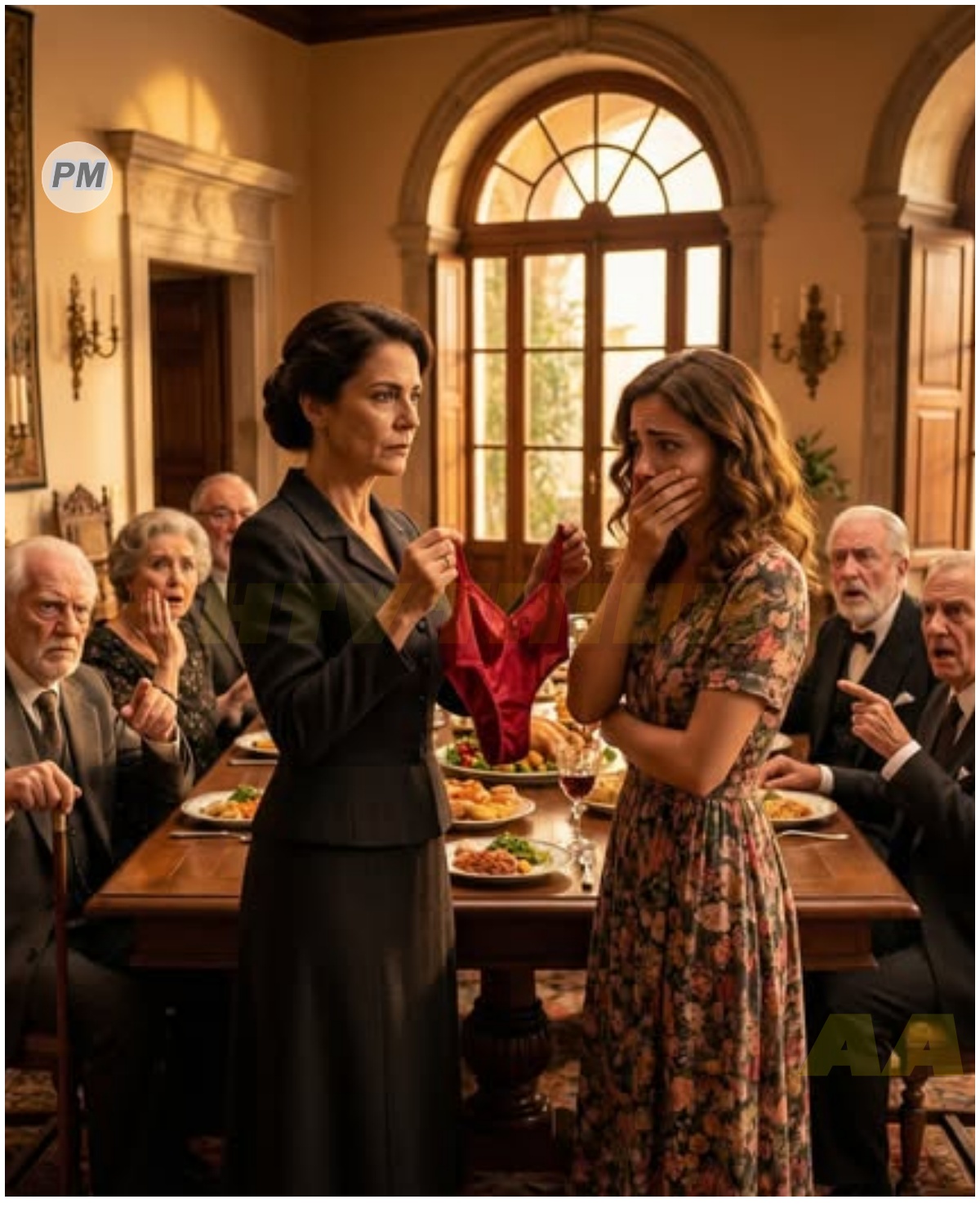 The room felt suffocating, as if the walls themselves were closing in. It had only been minutes since I exposed the truth—the lingerie, the messages, the photos