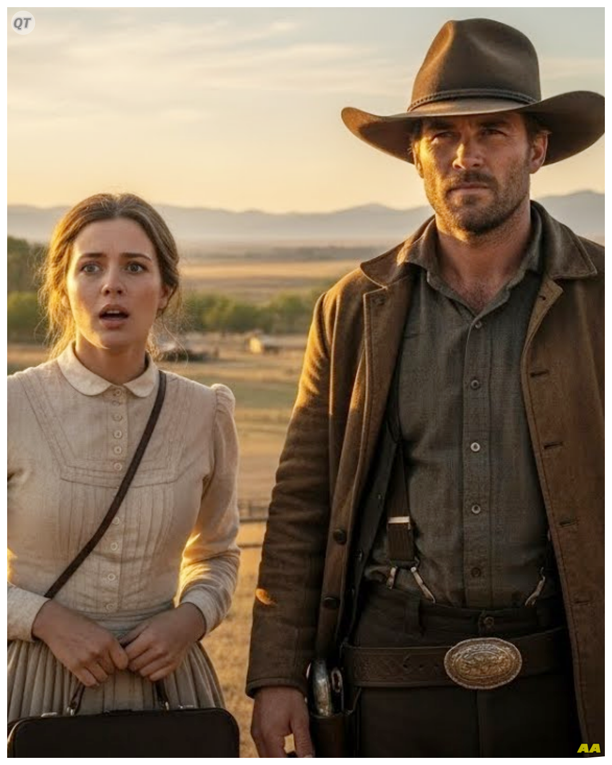 Mail Order Bride Thought She Was Marrying a Poor Farmer — Then She Saw What He Really Owned  The train lurched to a stop and Lydia Hart clutched the worn carpet bag that held everything she owned.  She’d come to Montana territory to marry a poor farmer, a man who needed a wife as desperately as she needed escape.  But when she stepped onto that platform in 1884, the crowd that gathered wasn’t filled with curious towns people.  They stared at her like she was a ghost, like she was the second girl foolish enough to answer Calvin Rose advertisement.  The first bride never made it past her wedding night.  Before we dive into Lydia’s dangerous journey, hit that like button and comment with your city.  Let me know how far this story travels.  Now, let’s begin.  The journey from Boston had taken 6 days, and every mile had carried Lydia Hart further from everything she’d ever known.  She pressed her face against the train window as the landscape transformed from crowded eastern cities to endless plains, watching civilization thin and scatter until there was nothing but grass and sky and the occasional lonely structure standing against the wind.  She was 23 years old and she was running away.  Not from the law, nothing so dramatic as that.  She was running from the suffocating predictability of poverty, from the boarding house where she’d worked 16-hour days for barely enough to afford her cramped room, from the future that stretched before her like a prison sentence.  When she’d seen the advertisement in the matrimonial paper, she’d read it three times before allowing herself to believe it might be real.  Honest farmer in Montana territory seeks wife of good character.  Must be willing to work hard………..