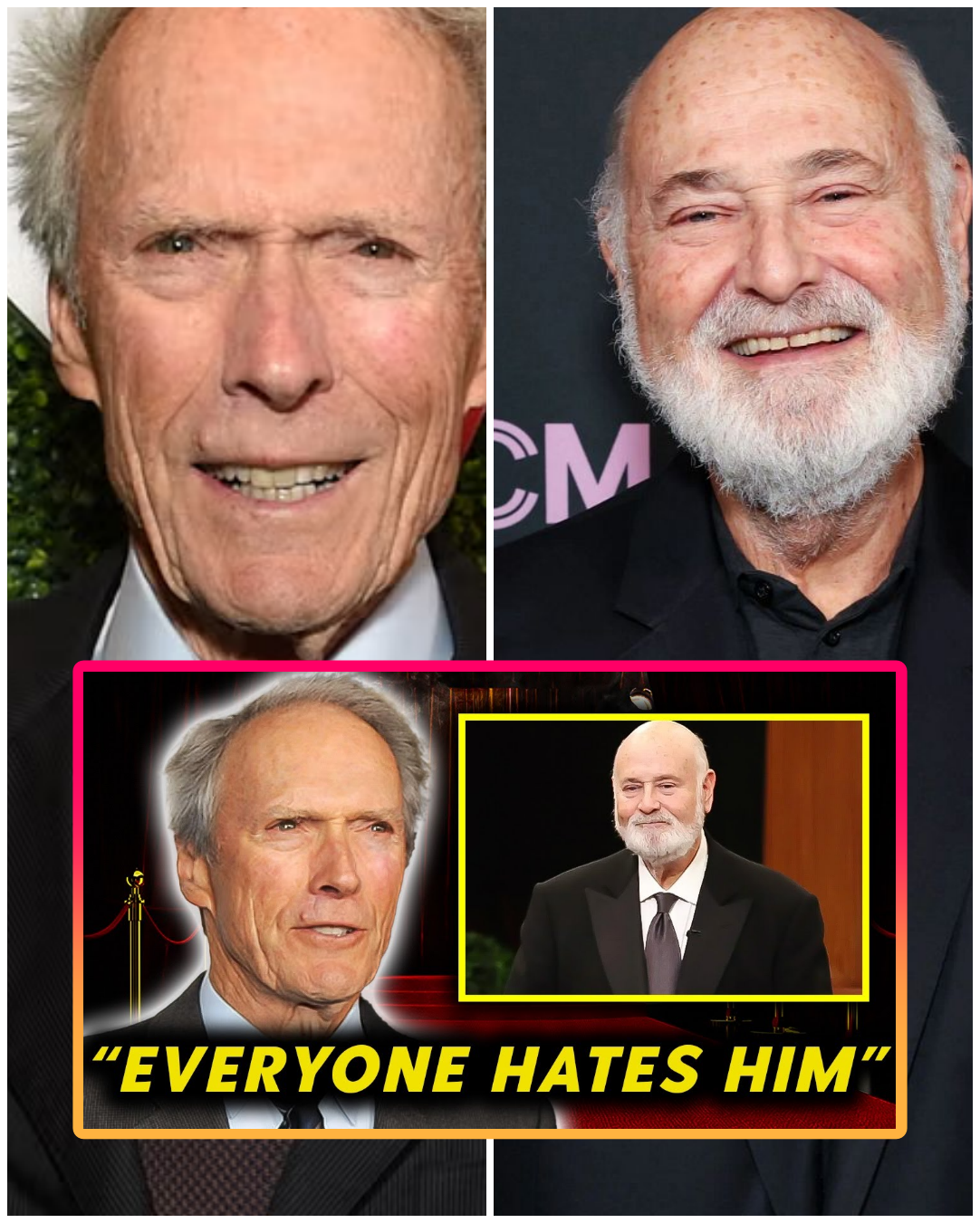 Clint Eastwood at 95 BREAKS SILENCE on Rob Reiner — This Is BIG