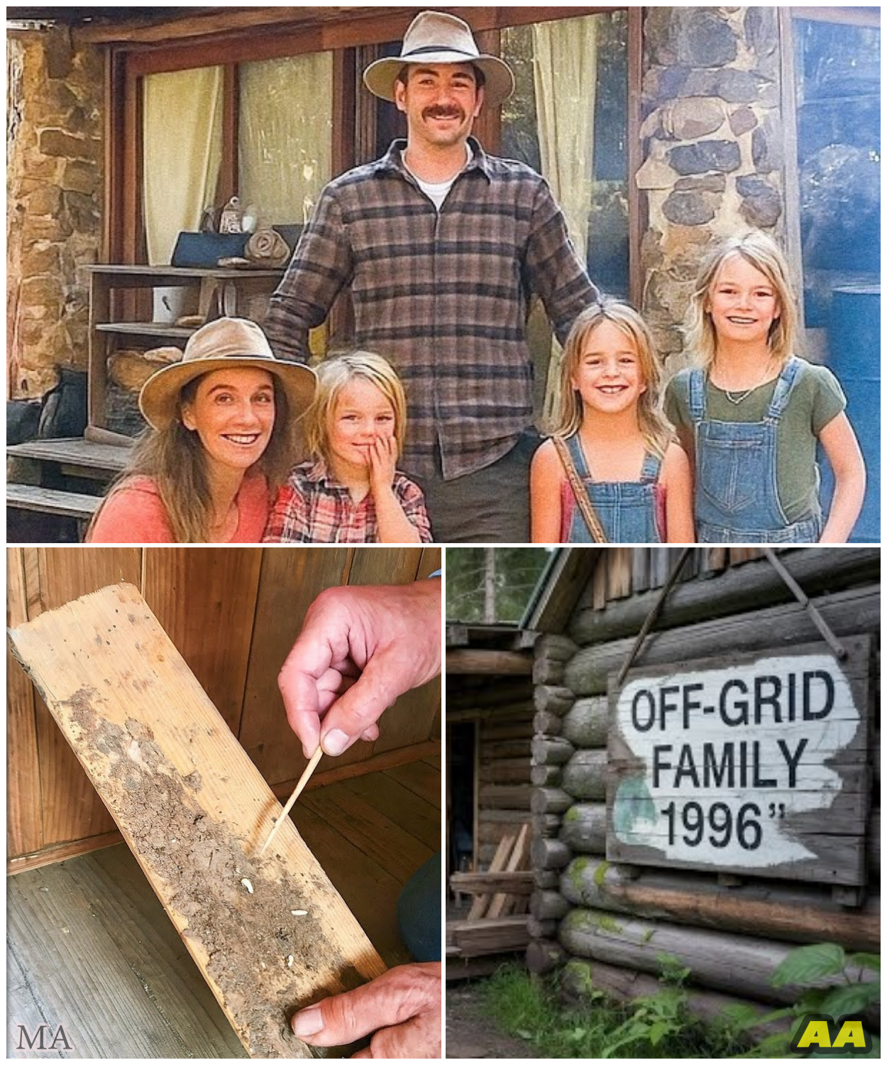 Off-Grid Family Vanished in 1996, Maggots at an Old Cabin Whisper the Truth a Decade Later…
