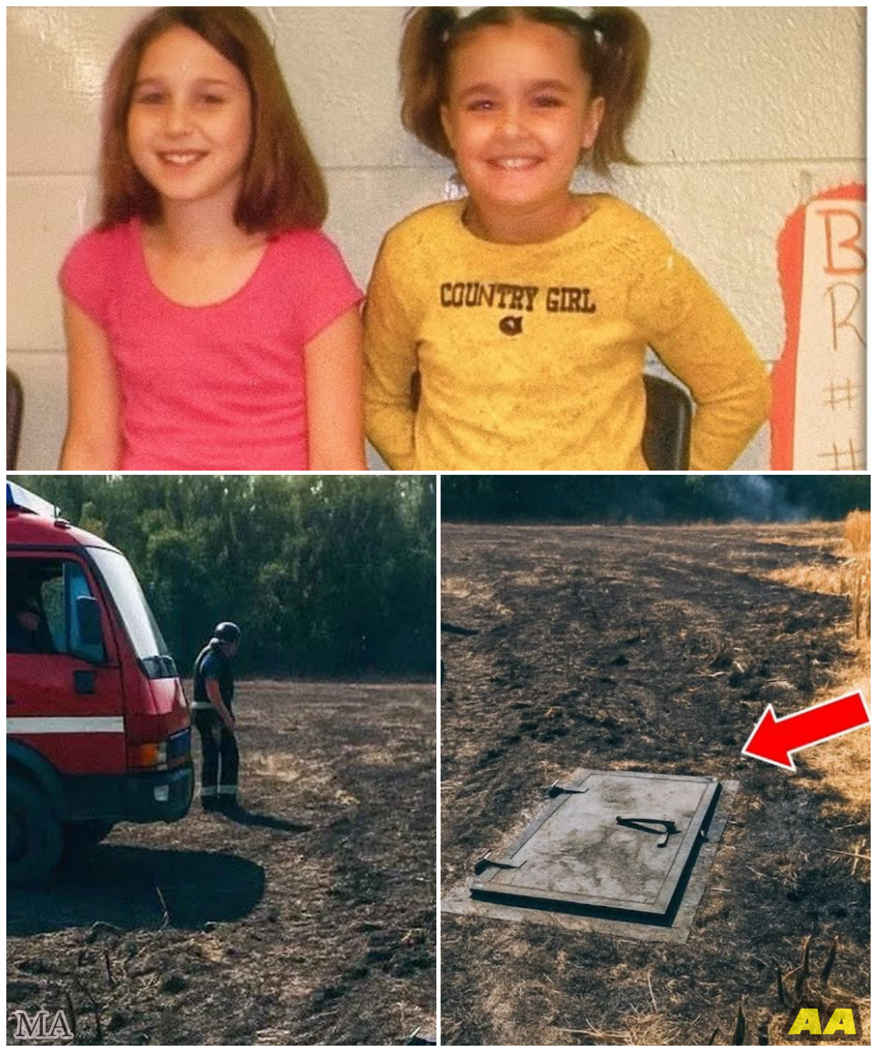 Best Friends Vanished at School in 2004 – Eight Years Later, a Fire Clears a Field and Reveals…