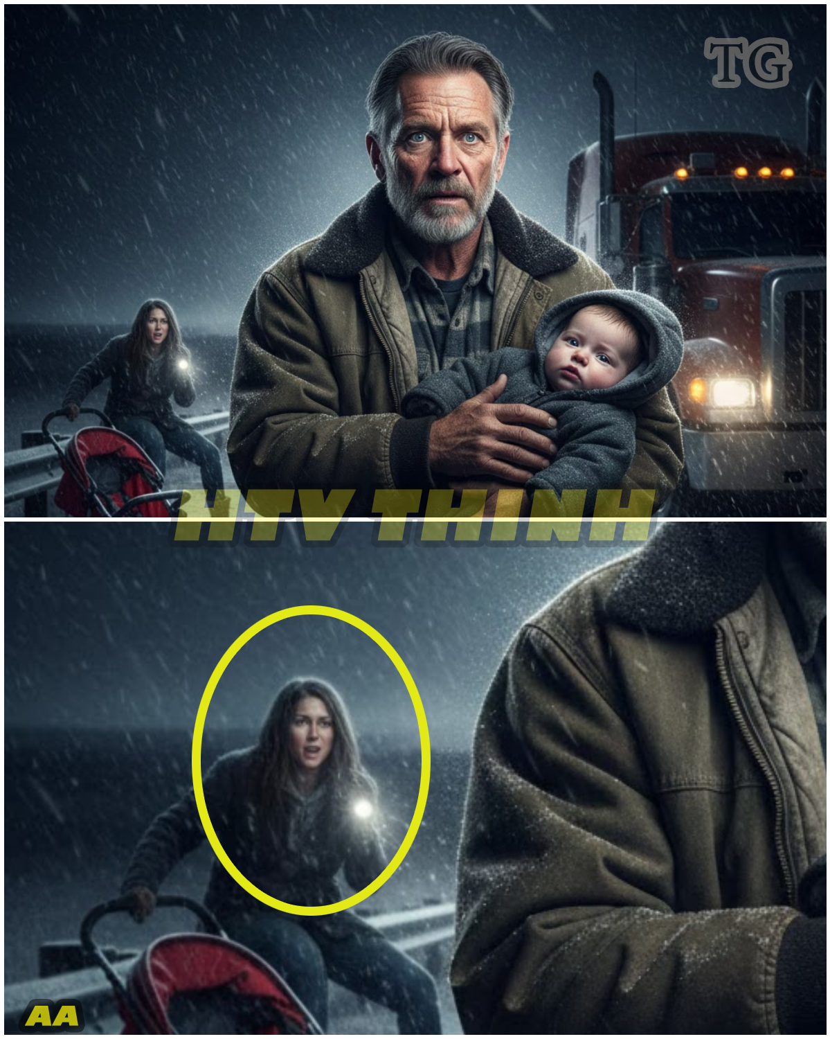 They Said the Stroller Was Never There: A Wyoming Highway Rescue That Defies Explanation