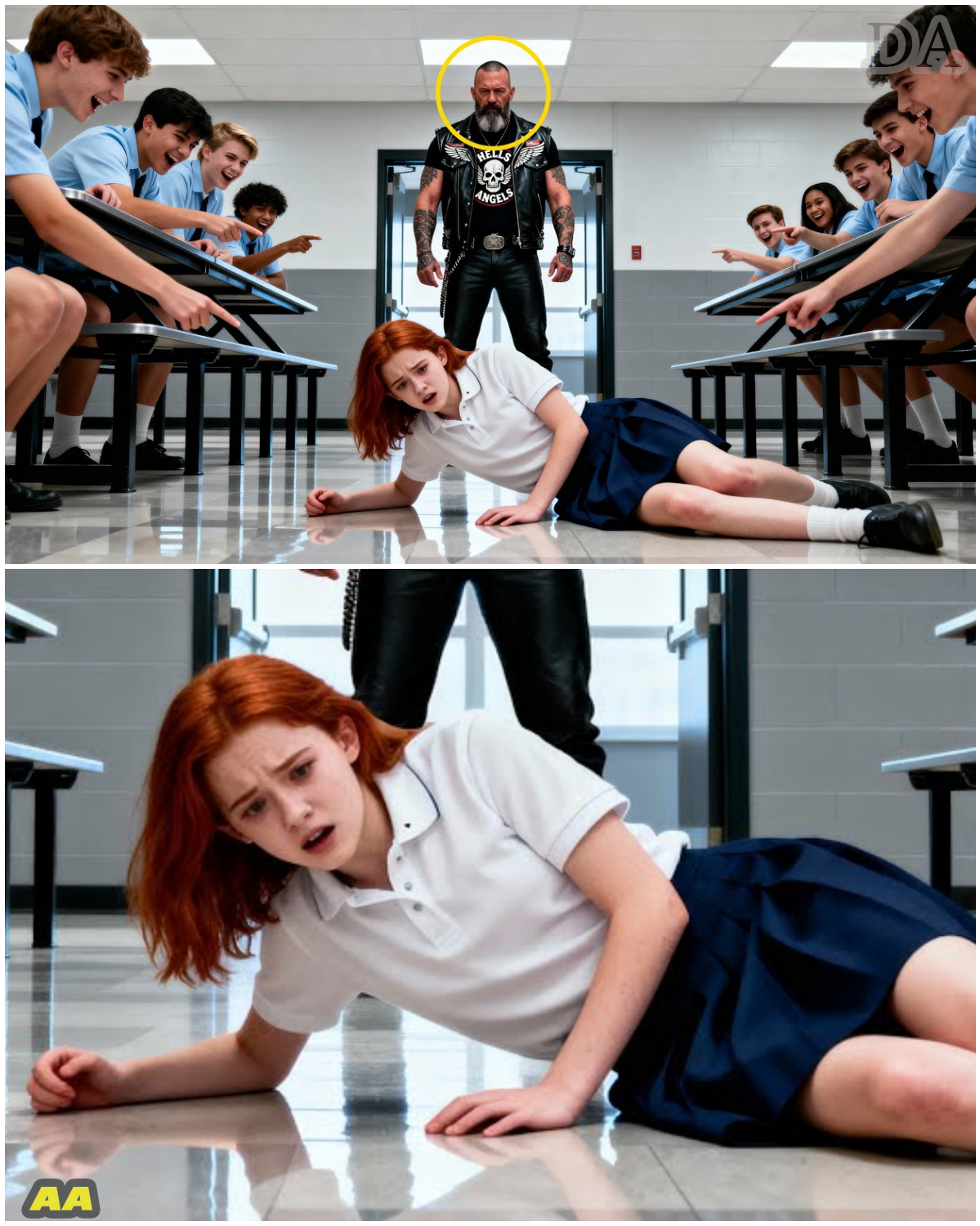 The Biker’s Shadow: Justice in the School Cafeteria