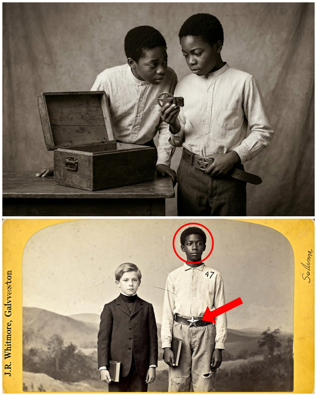 This 1919 Portrait of Two Laundry Workers Looks Routine Until You Notice the Burn Scars