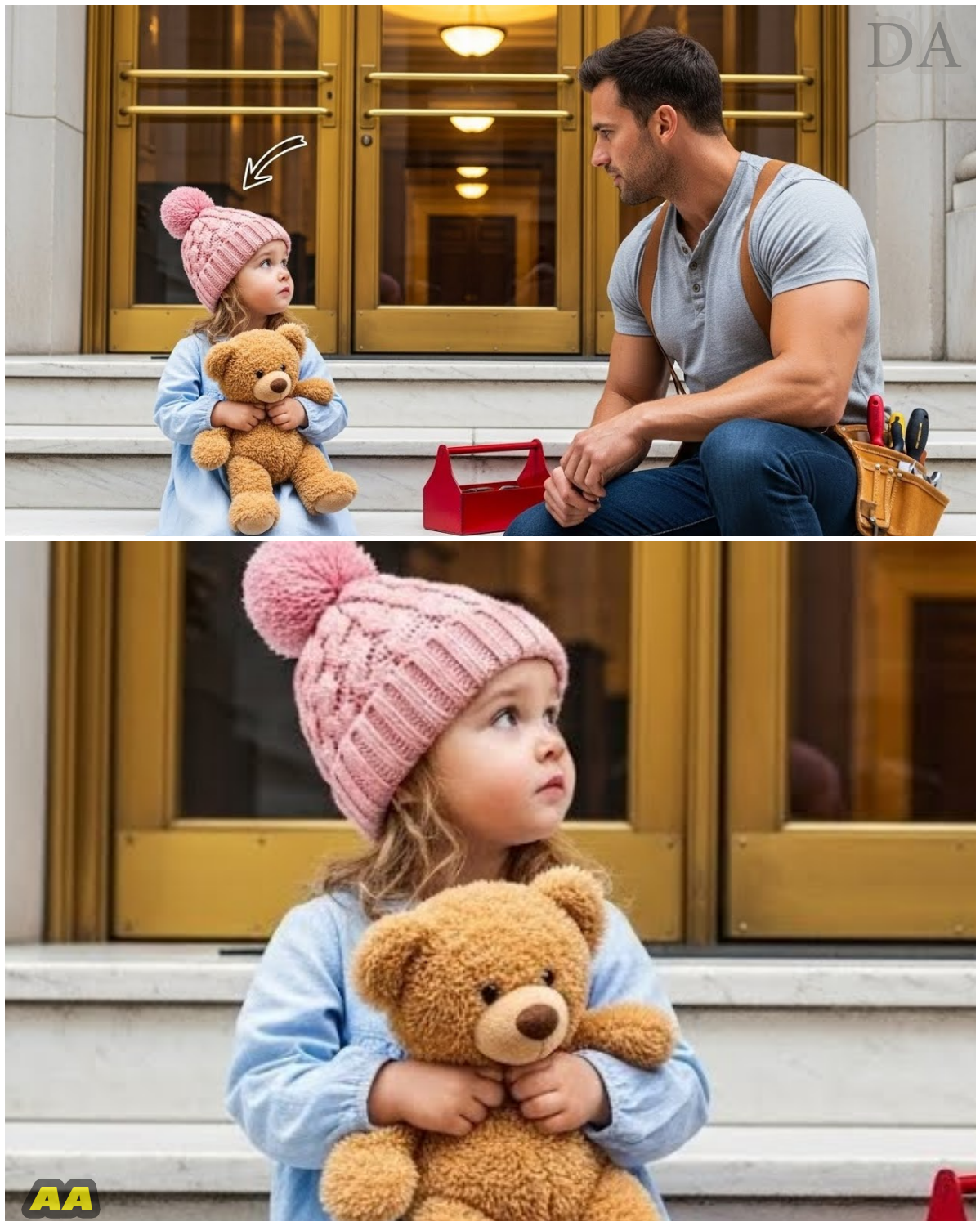 The Mechanic and the Hidden Heir: A Secret on the Marble Steps