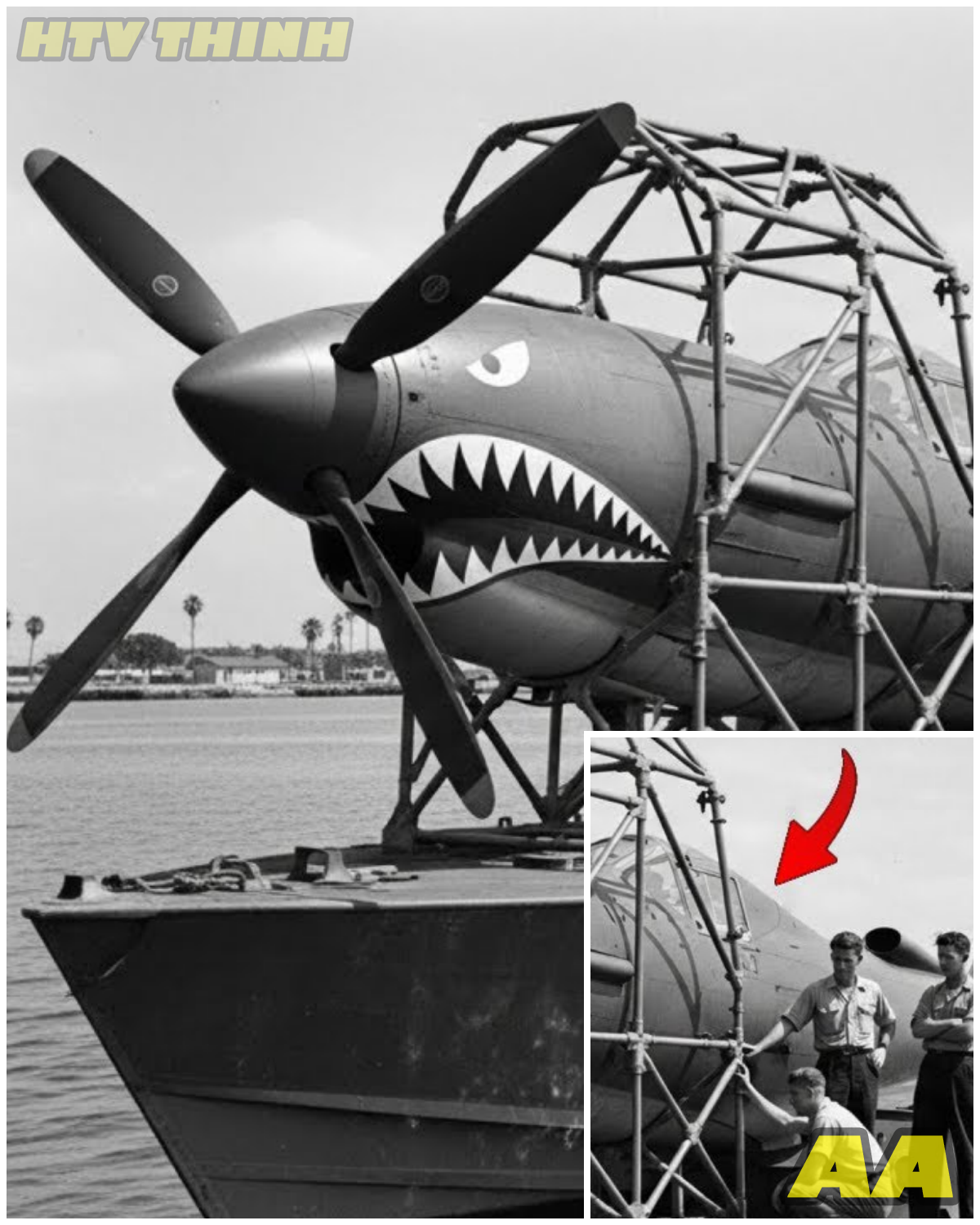 😱 When They Put a P-39 Nose on a Tiny Boat – Japanese Called Them “Devil Boats” 😱 – HTT