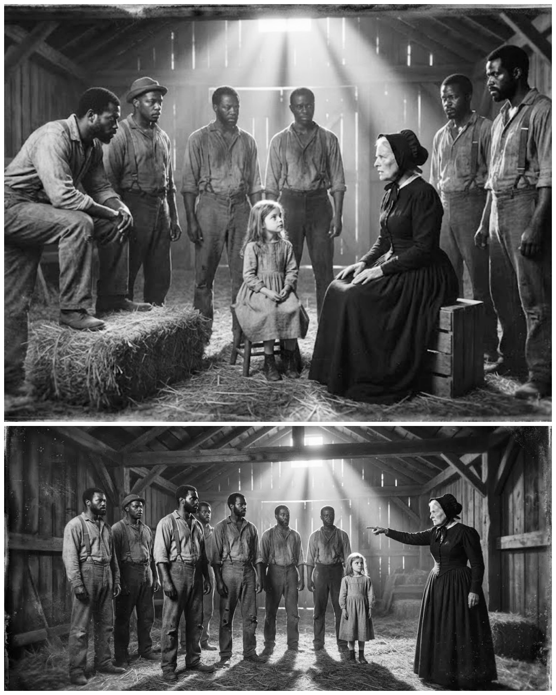 The Plantation Woman Who Gave Her Daughter to Six Slaves — What Happened in That Barn Changed Everyt