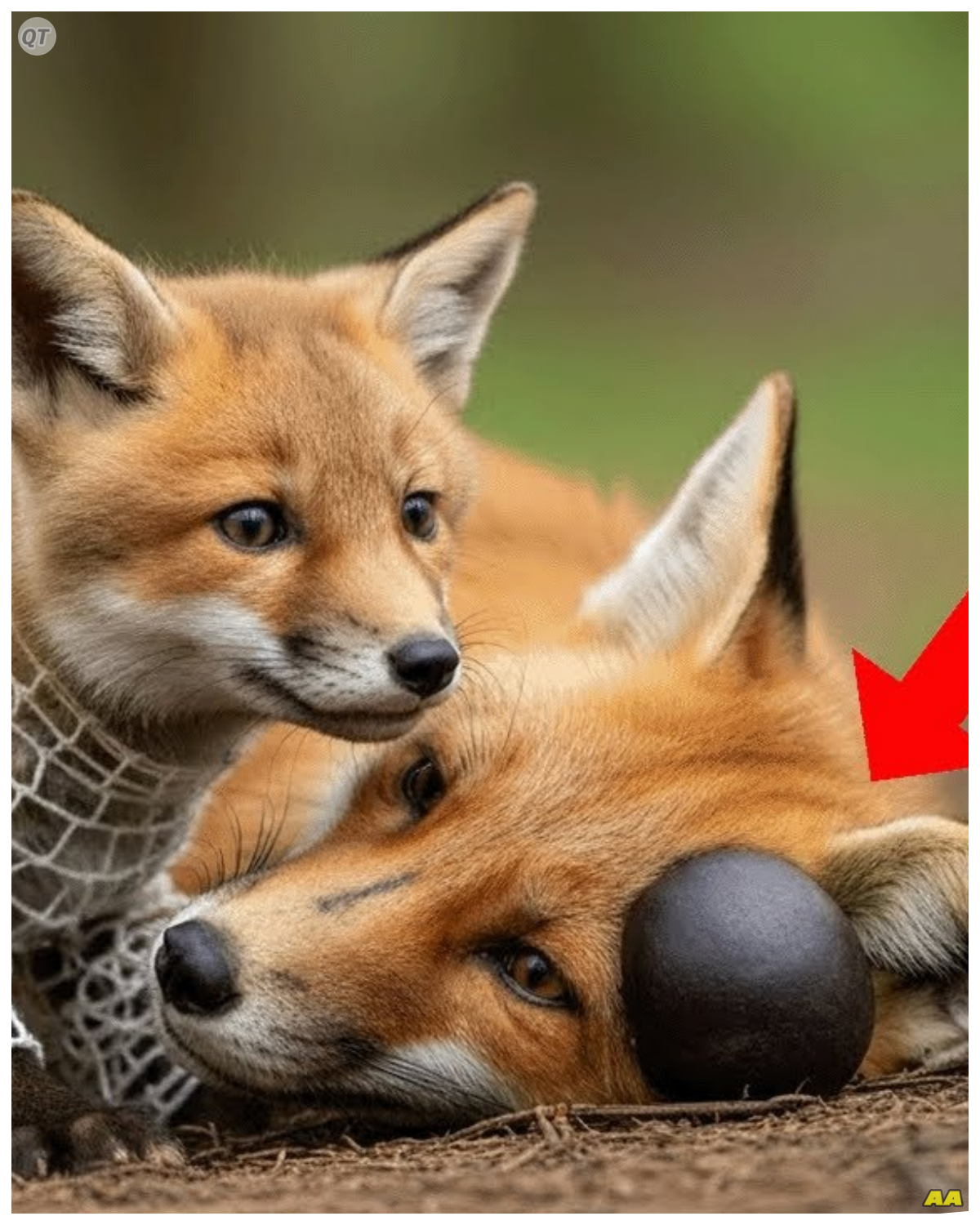 The Perilous Situation In the heart of the dense forest, a mother fox named Lila lay weak and vulnerable. 🦊  Her once vibrant orange fur dulled by illness, she struggled to care for her tiny cub, Finn, who looked up at her with wide, worried eyes.  Hours passed, and the sun began to dip below the treetops, casting long shadows that seemed to mirror Lila’s despair.  With each passing moment, her strength waned, and the realization that they were helpless began to sink in.  Finn whimpered softly, sensing his mother’s pain, and Lila felt her heart break at the thought of not being able to protect him. ❤️  Just when hope seemed lost, a group of rescuers ventured into the woods, drawn by the sounds of distress.  What they found would leave everyone in shock and spark a chain of events that would change their lives forever.  Could they save Lila and Finn before it was too late?  Click the link to read more 👇