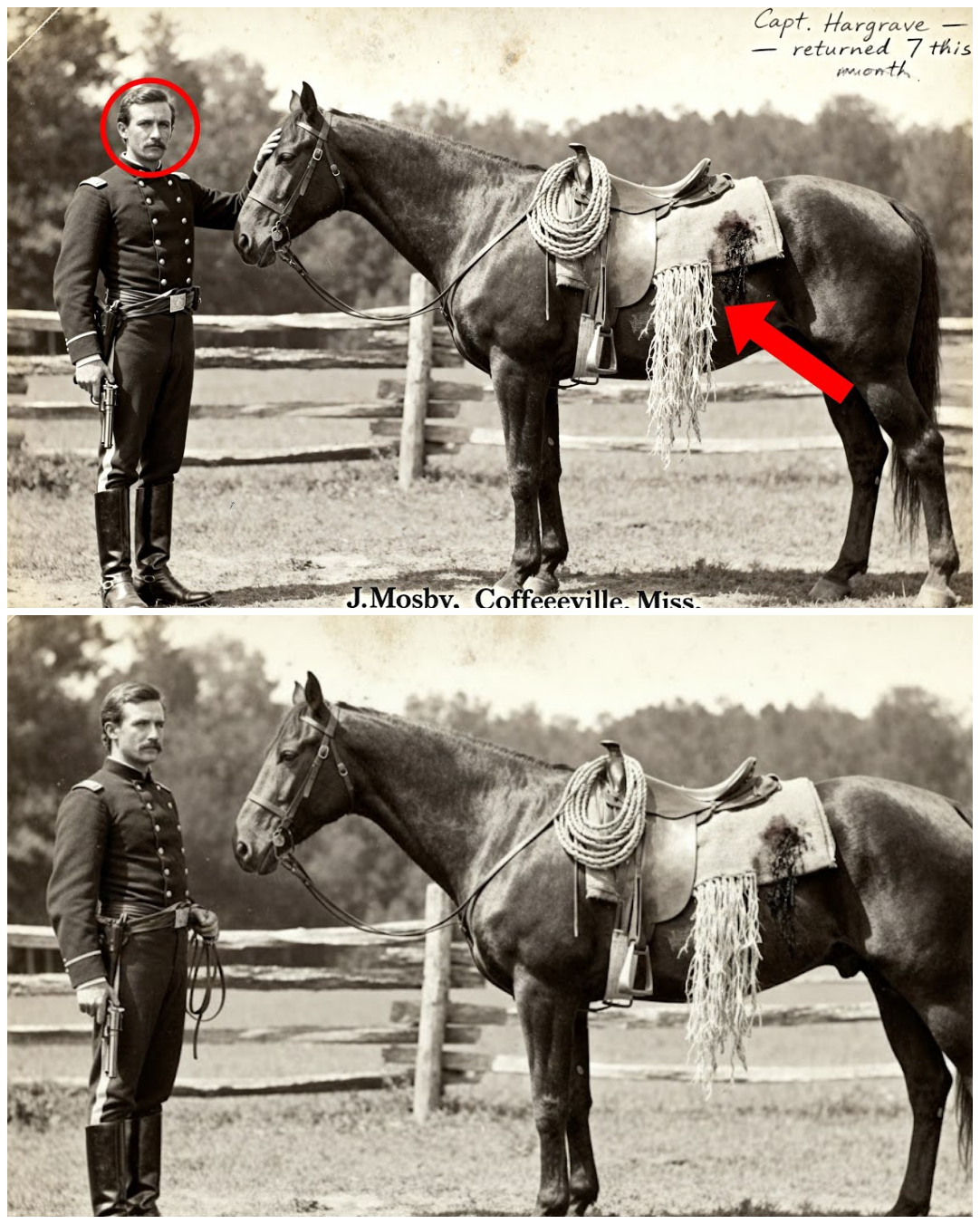 This 1862 Photographer’s Portrait Looks Routine Until You Notice The Rope Fibers