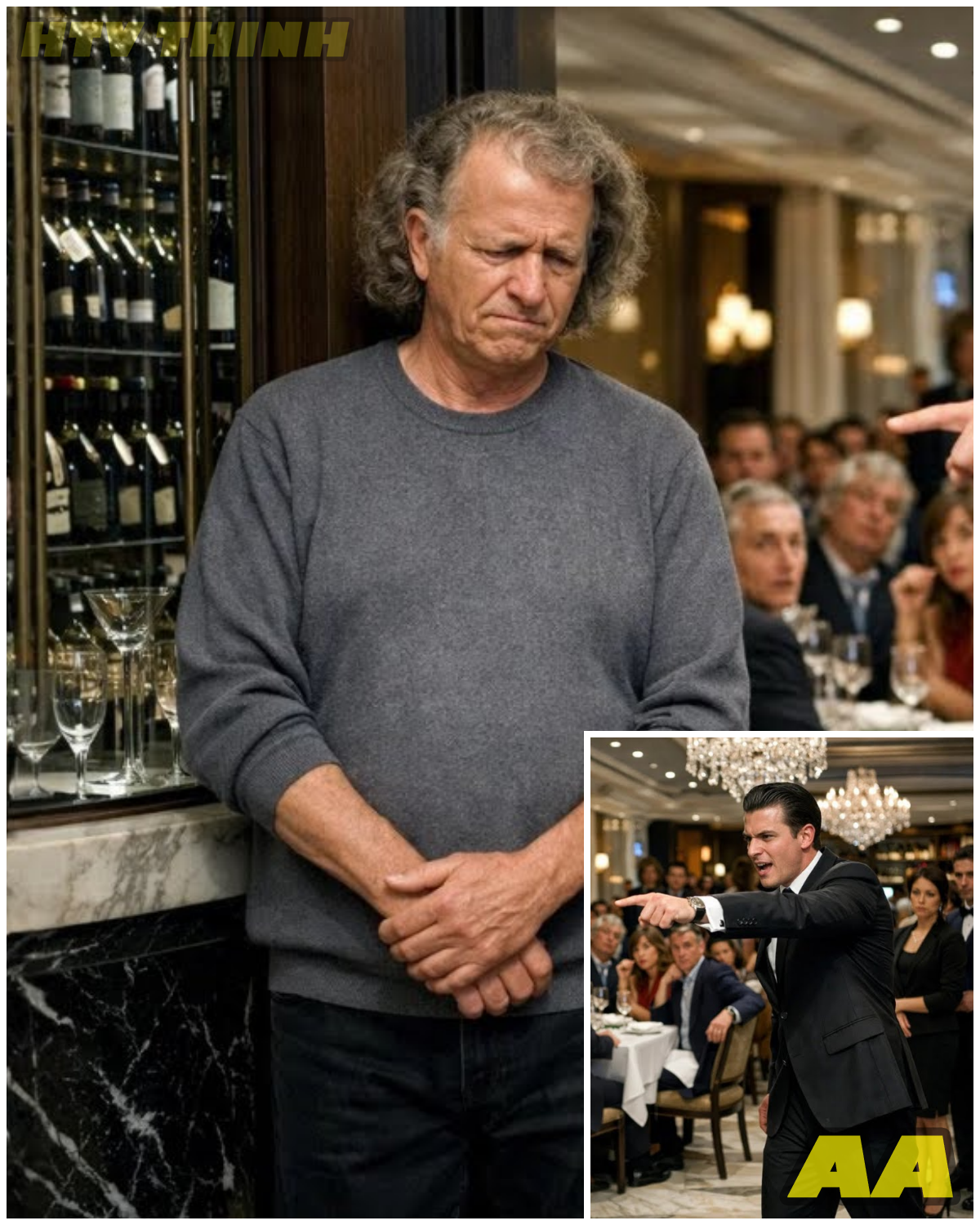 😱 AIRPORT LOUNGE MANAGER HUMILIATES ANDRÉ RIEU… MINUTES LATER HE REGRETS EVERYTHING 😱 – HTT