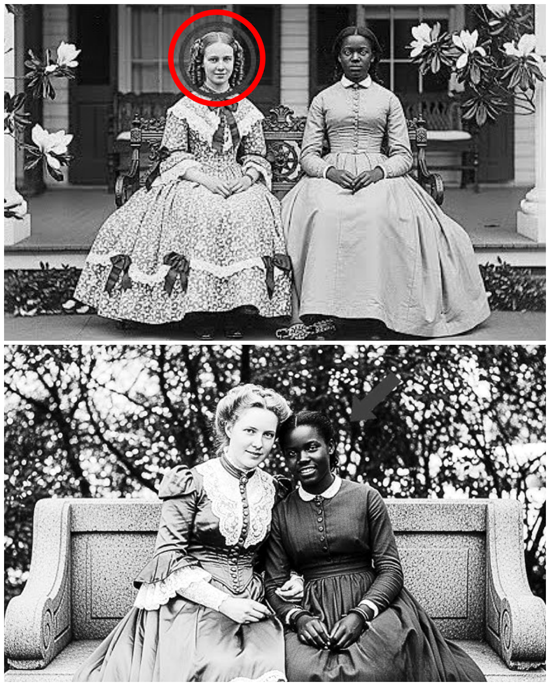 This photo of two friends seemed innocent — until historians noticed a dark secret