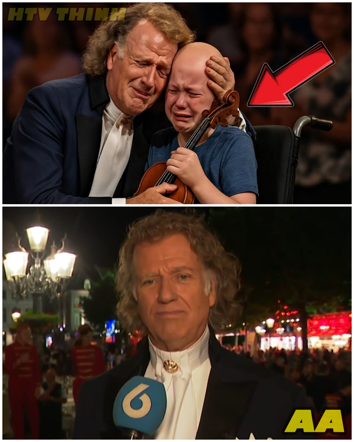 😱 SICK FAN ASKS FOR ONE SONG… ANDRÉ RIEU’S REACTION MAKES EVERYONE CRY 😱 – HTT
