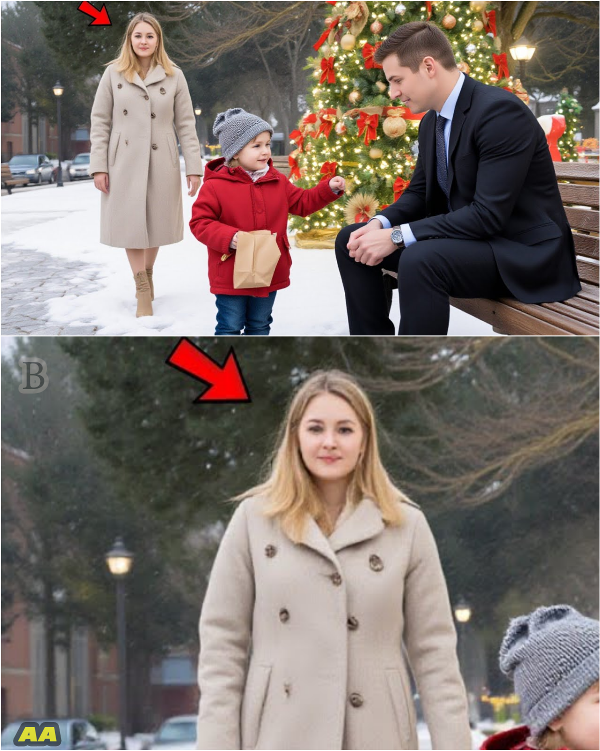 💔 “You Can Borrow My Mom”: A Christmas Eve Story About Belonging, Lost Time, and Finding Home