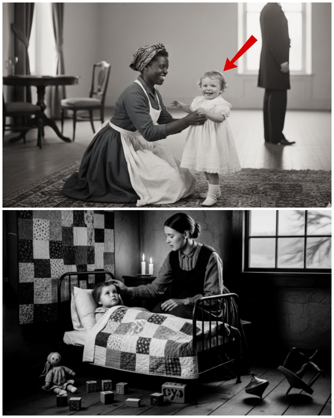 The master bought a slave woman to care for his daughter – what she did that night shocked everyone