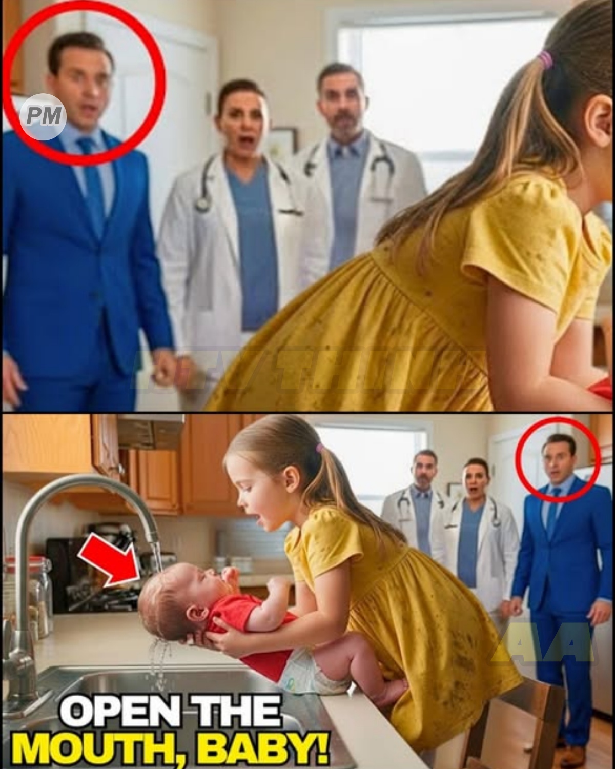 In a mansion filled with panic, nine of the best doctors fought to save the life of a millionaire’s newborn baby, using every emergency procedure they knew. But nothing worked.