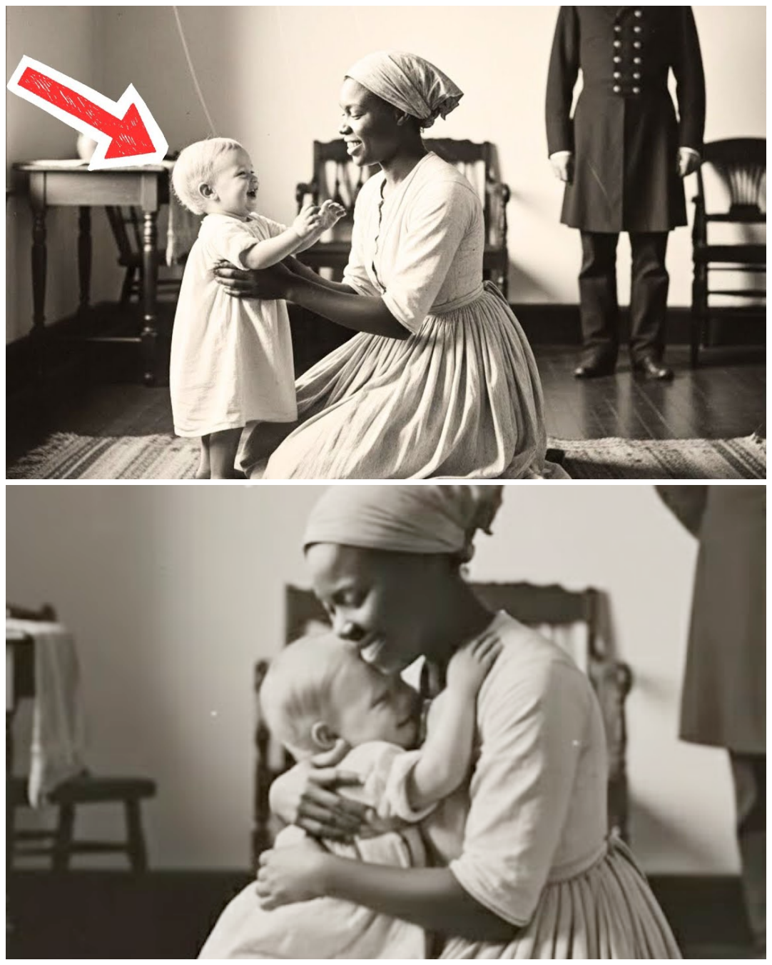 The master bought a slave woman to care for his daughter – what she did that night shocked everyone