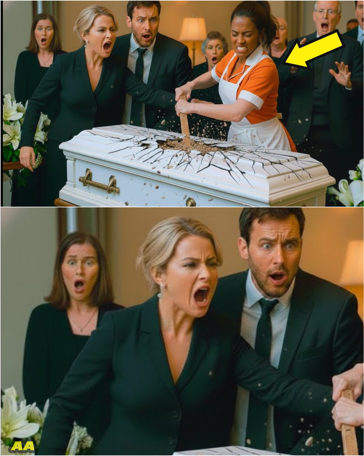 They Tried to Bury Her Alive — But One Loyal Woman Heard the Truth Crying Beneath the Silence