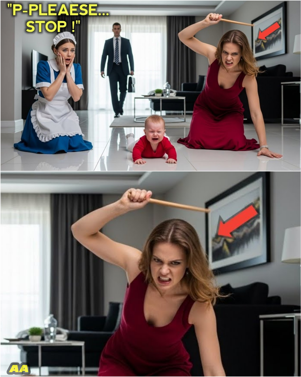 She Begged on Her Knees — What the Maid Did Next Saved a Child and Shattered a Lie