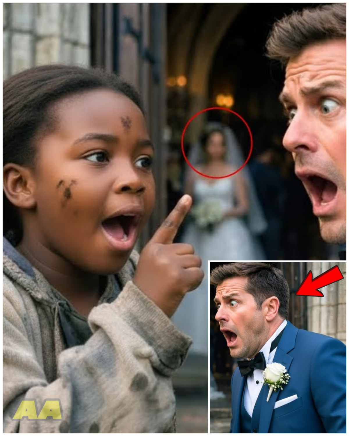 “I WAS SECONDS FROM SAYING ‘I DO’ UNTIL A HOMELESS GIRL EXPOSED THE ‘MIRROR CLAWS’ TRAP!” — The Wedding Scandal That Bankrupted an Empire!