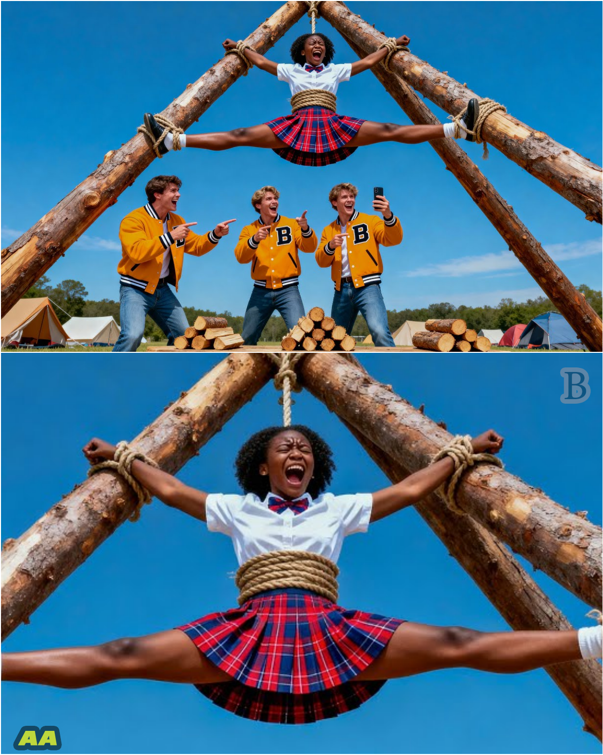 She Was Hung Beneath the Old Oak — Until One Voice Shattered the Silence
