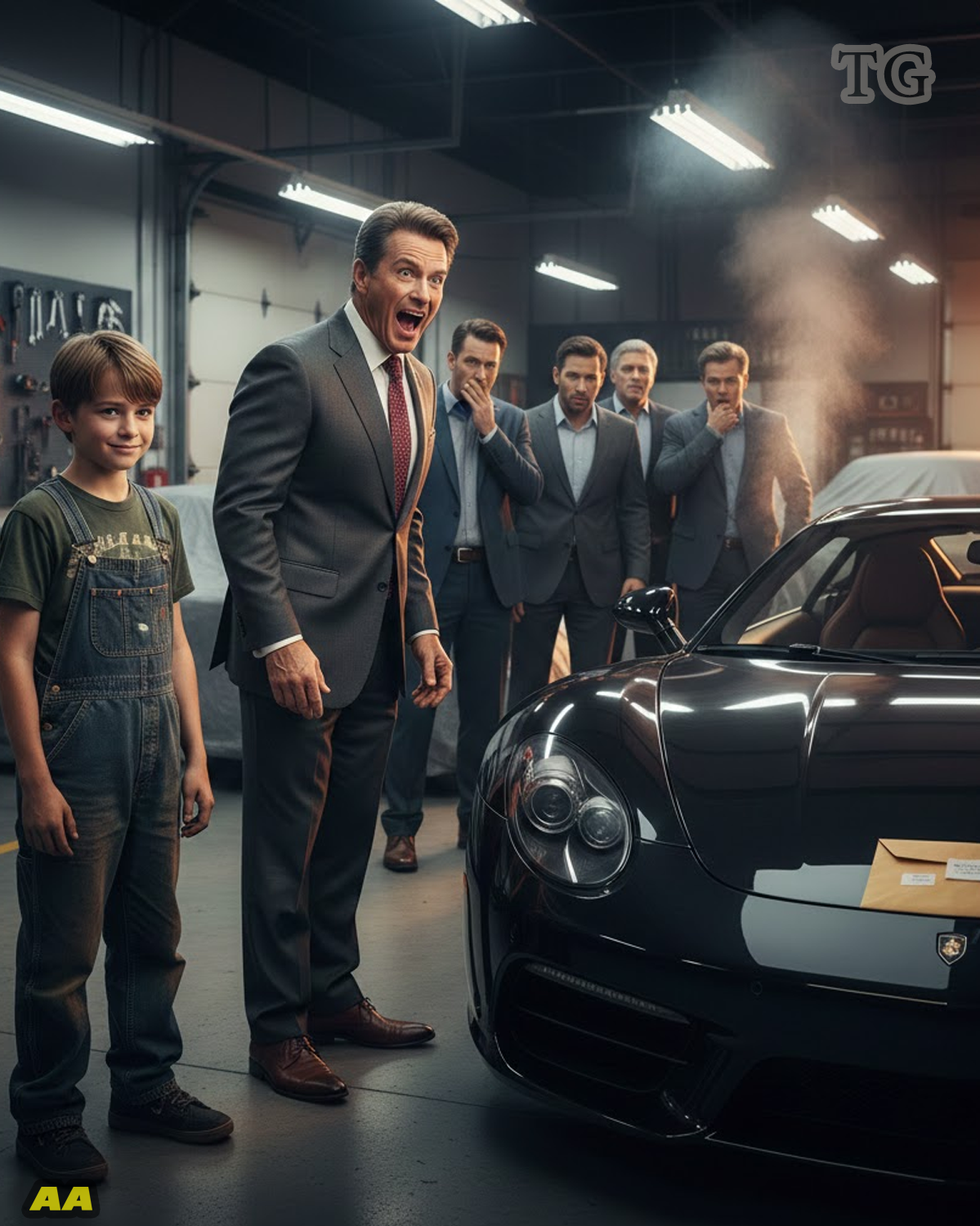 The Quiet Boy and the Millionaire’s Machine