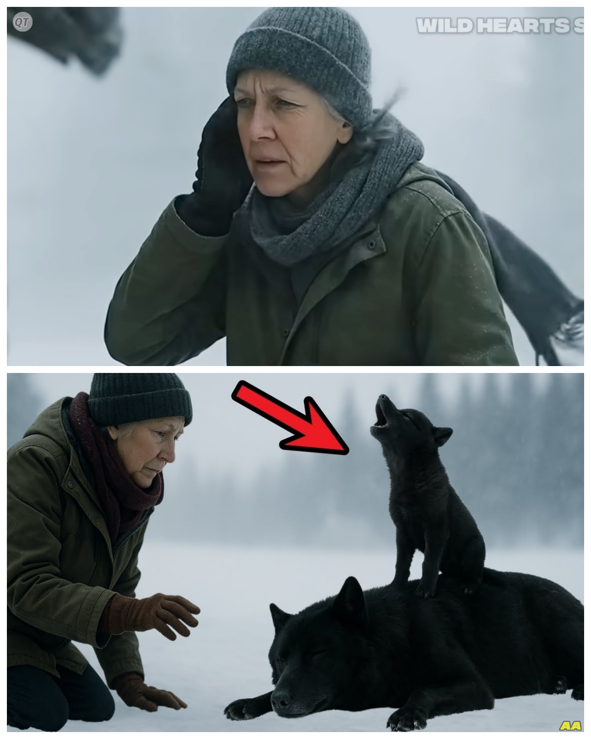 She Found a Wolf Pup Crying Over His Dead Mother. What Happened Next Changed Both Their Lives