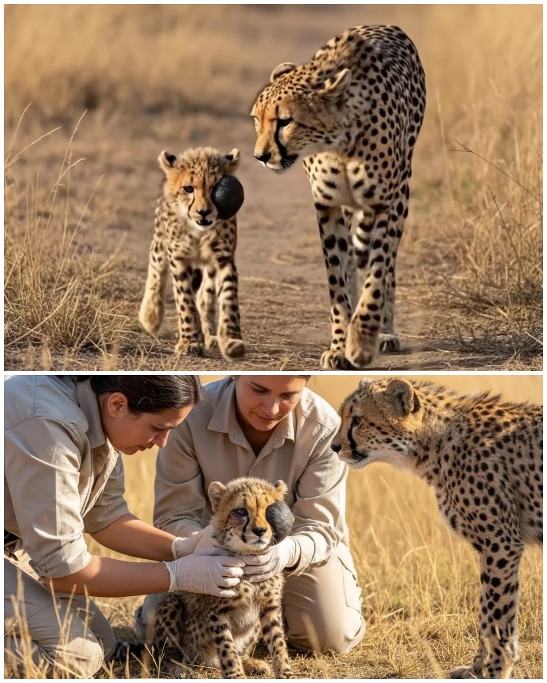 The Cheetah’s Speed Saved His Sick Cub’s Life — An Incredible Rescue Story